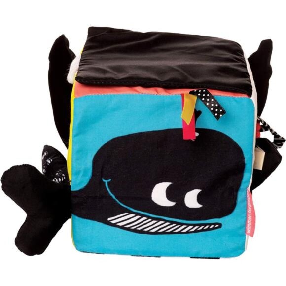 Toy Wimmer-Ferguson Learning Cube Multisensory Soft Baby Activity Toy - Picture 4 of 8